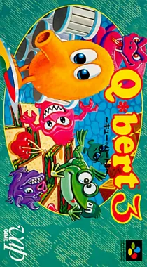 Q-bert 3 (USA) box cover front